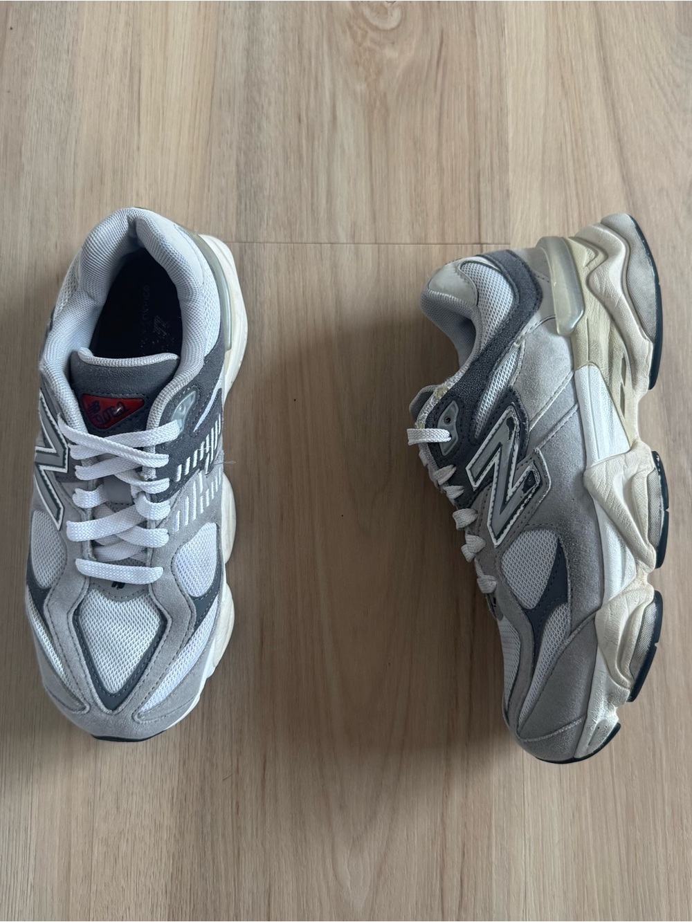 Women’s New Balance 9060 Rain Cloud Grey Sz 6 GC9060GY - Picture 1 of 6